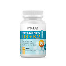 Bioherbs Vitamines D3+K2 30 gélules