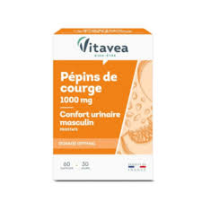 VITAVEA PEPINS DE COURGE 1000MG 60 CAPSULES