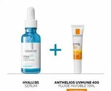 LA ROCHE POSAY COFFRET HYALU B5 SERUM + UVMUNE 400 Fluide Invisible 15ML OFFERT