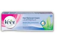 VEET CREME EPILATOIRE POUR PEAU SENSIBLE 100ML BLEU