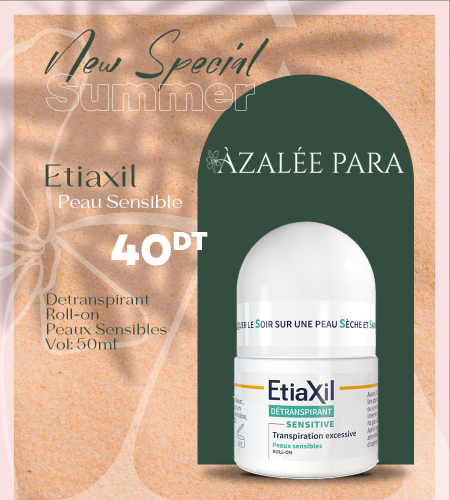 Etiaxil Détranspirant Roll-on Peaux Sensibles 50ml