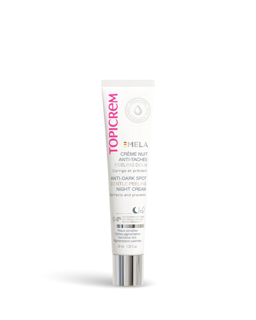 TOPICREM MELA CREME NUIT ANTI TACHES PEELING DOUX 40ML