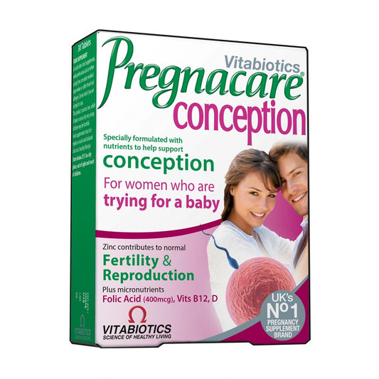 VITABIOTICS PREGNACARE CONCEPTION 30 COMPRIMES